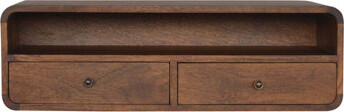 Floating Chestnut Open Console