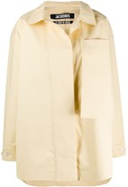 Thumbnail for your product : Jacquemus Camiseto oversized pocket coat