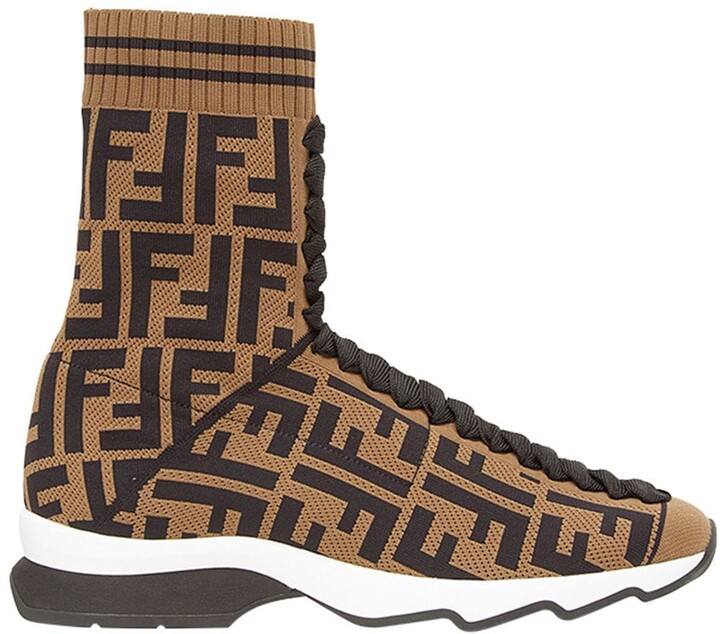 fendi women's sock sneakers