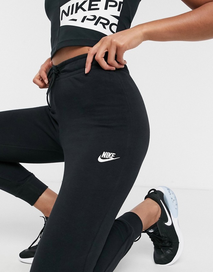 Nike Black Essentials Slim Joggers - ShopStyle Activewear Trousers