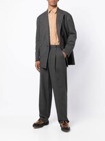 Thumbnail for your product : Kolor Mid-Rise Regular Wool-Blend Trousers