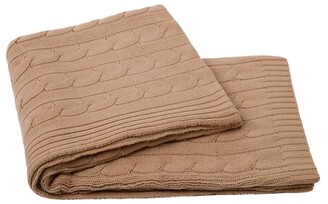 A & R Cashmere Cableknit Throw