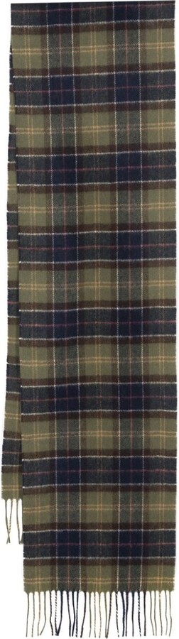 Barbour Tartan Wool Scarf