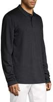 Thumbnail for your product : Theory Gamma Jacquard Long-Sleeve Polo