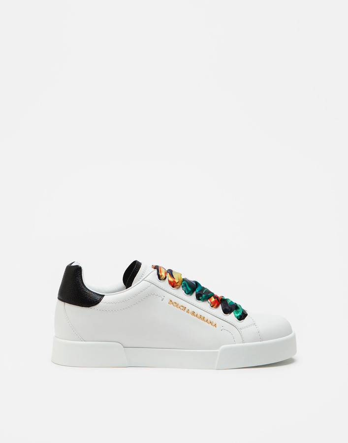 calfskin nappa portofino sneakers