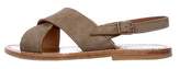 Thumbnail for your product : K Jacques St Tropez Suede Crossover Sandals