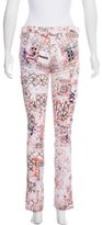 Thumbnail for your product : Isabel Marant Embroidered Low-Rise Jeans