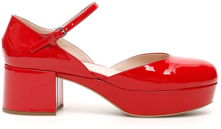 miu miu mary jane platform