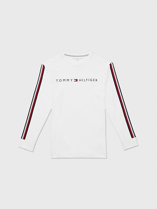 TOMMY ADAPTIVE Logo Stripe Long-Sleeve T-Shirt - ShopStyle