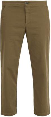 Barena Mid-rise stretch-cotton chino trousers