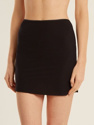 Bodas Sheer Tactel Under-skirt - Black