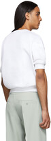 Thumbnail for your product : Random Identities White Side Zipped Sweatshirt