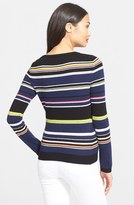 Thumbnail for your product : Diane von Furstenberg 'Jolanta' Stripe Cashmere Sweater