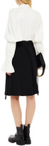 Thumbnail for your product : McQ Belted Pleated Woven Culottes