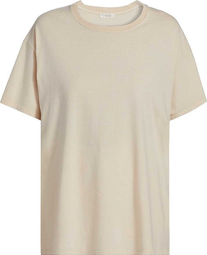 The Row Women's Nadina Cotton Oversized T-Shirt - Clay - Size XS