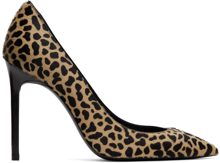 saint laurent leopard pumps