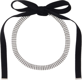 Numbering White #9701 Ribbon Pearl Necklace - ShopStyle