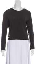 Thumbnail for your product : Alice + Olivia Crew Neck Long Sleeve Top Olive Crew Neck Long Sleeve Top