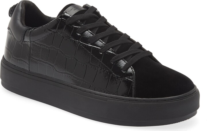 Kurt Geiger Laney Croc Embossed Sneaker