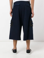 Thumbnail for your product : Damir Doma drop-crotch cropped trousers