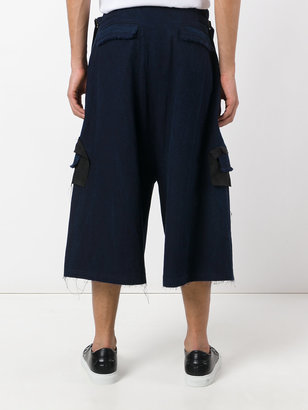 Damir Doma drop-crotch cropped trousers