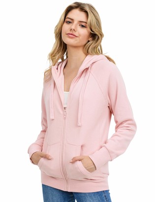 womens blush hoodie