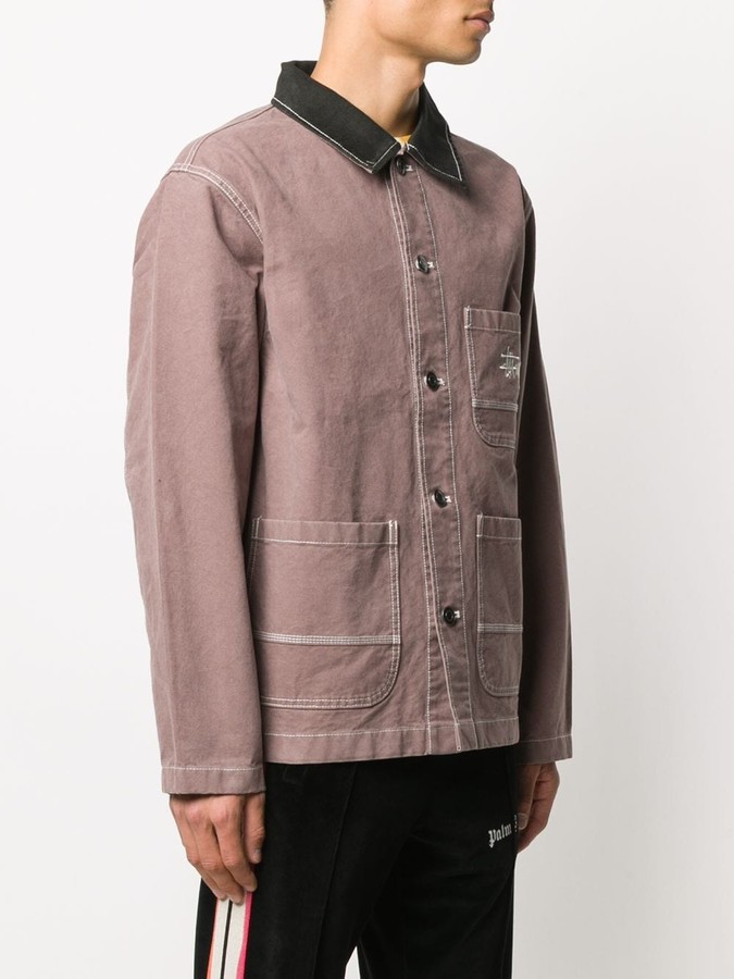 Stussy Brushed Moleskin Chore Jacket ShopStyle