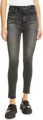 Moussy Fleetwood Rebirth High Waist Ankle Skinny Jeans