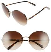 Thumbnail for your product : Oliver Peoples Jorie 62mm Semi Rimless Sunglasses