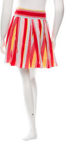Thumbnail for your product : Cacharel Striped Pleated Skirt
