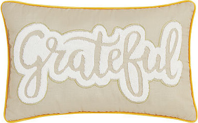 Truly Soft Grateful Decorative Bed Pillow