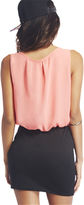 Thumbnail for your product : Wet Seal Chiffon 2fer Tank Dress
