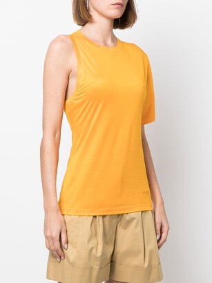 Erika Cavallini asymmetry-sleeve cotton T-shirt