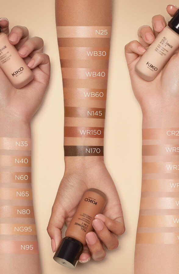 Kiko Milano Full Coverage 2-In-1 Foundation & Concealer - Neutral 40 -  ShopStyle
