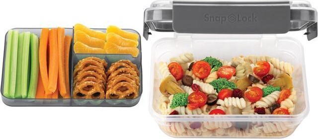 Progressive International Progressive SNL-1021GY Bento To-Go - Gray