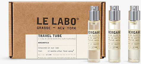 Le Labo Womens Bergamote 22 Eau De Parfum Travel Refill Set 3 x 10ml
