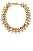 Thumbnail for your product : Swarovski Fallon Jewelry Imitation Pearl Biker Choker Necklace