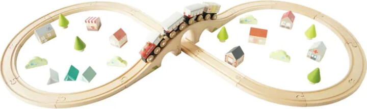 Le Toy Van Wood Train Track
