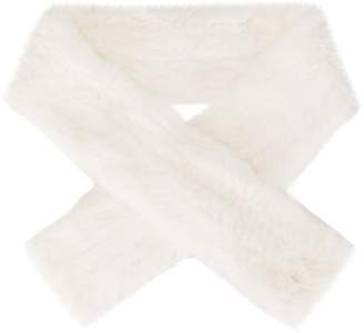 Yves Salomon Enfant fur wrap scarf