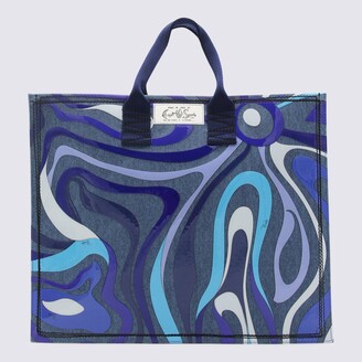 Emilio Pucci Canvas Top Handle Bag