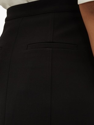 Tibi Anson A-line Mini Skirt - Black