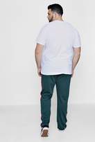 Thumbnail for your product : boohoo Big And Tall Panelled Joggers