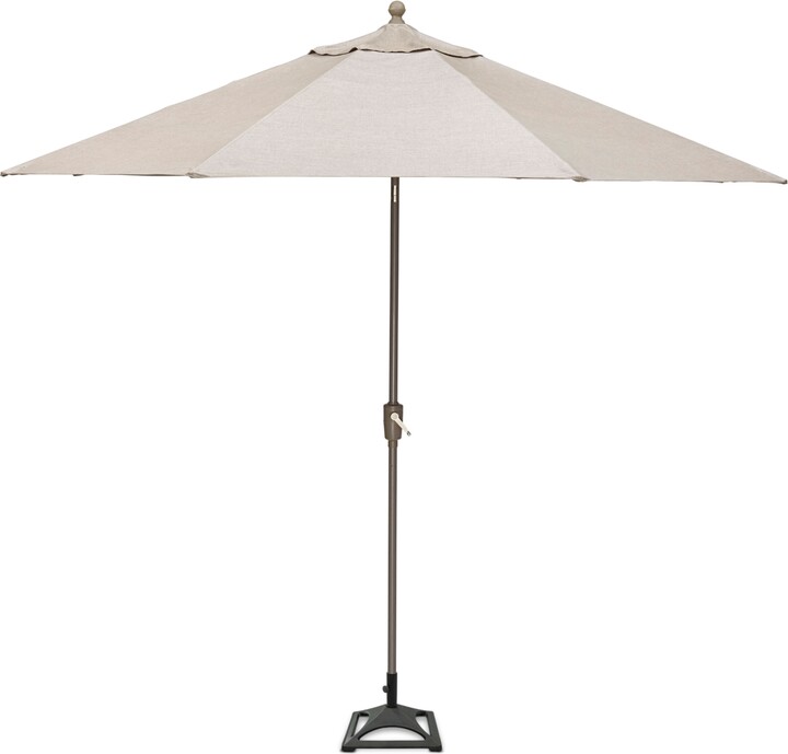Agio Wayland Outdoor 9' AutoTilt Umbrella and Base, Created for Macy's