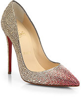 Thumbnail for your product : Christian Louboutin Ombré Crystal Leather Pumps