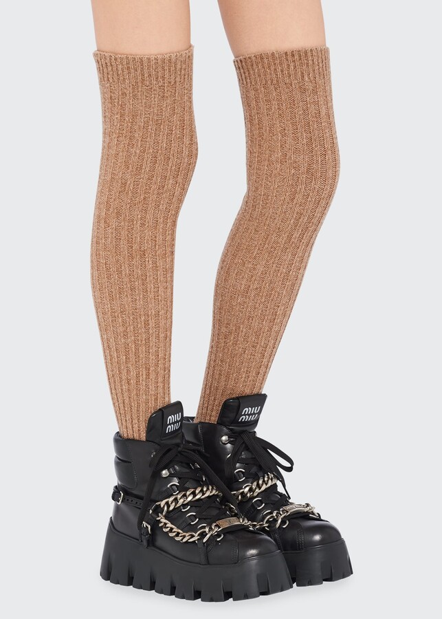 Miu Miu Women's Socks | Shop the world's largest collection of 