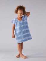 Thumbnail for your product : Pippa Holt Kids - No. 51 Embroidered Kaftan - Blue White