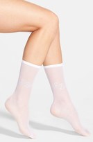 Thumbnail for your product : Betsey Johnson 'I Do' Sheer Socks