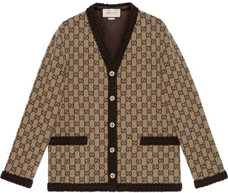 Gucci GG intarsia-knit cardigan
