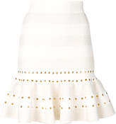 Thumbnail for your product : Alexander McQueen fluted mini skirt