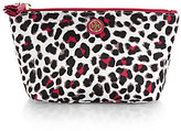 Thumbnail for your product : Tory Burch Trapeze Leopard-Patterned Cosmetic Case